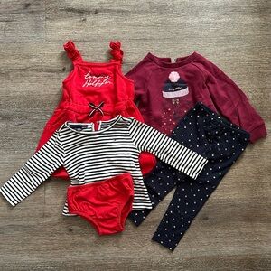 2 Pairs Tommy Hilfiger Baby Girl Size 24 months
